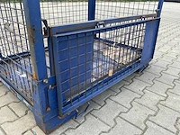 Inklapbare gitterbox 1230x820x970mm (4x) - afbeelding 3 van  13