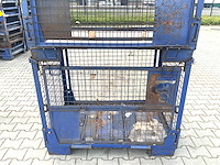 Inklapbare gitterbox 1230x820x970mm (4x) - afbeelding 10 van  13