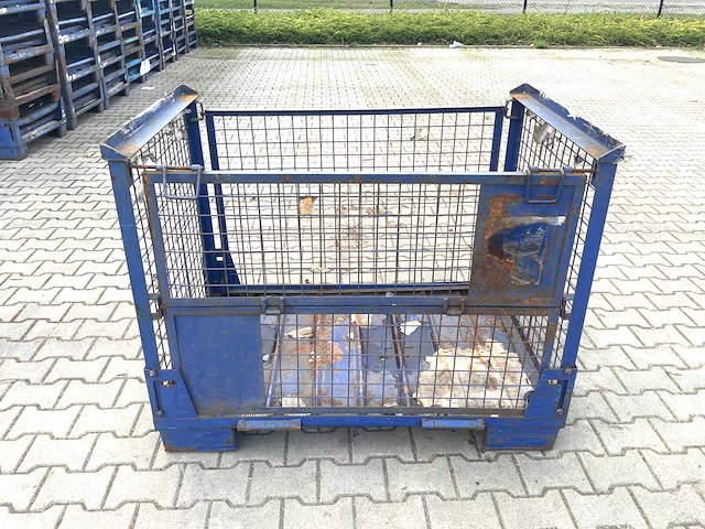 Inklapbare gitterbox 1230x820x970mm (4x) - afbeelding 3 van  13