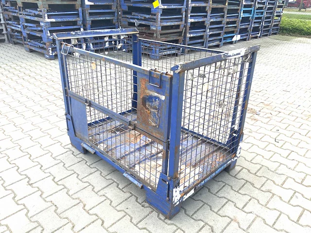 Inklapbare gitterbox 1230x820x970mm (8x) - afbeelding 2 van  13