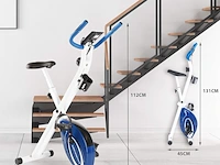 Inklapbare hometrainer met lcd display ultrasport - afbeelding 2 van  2