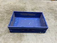 Inklapbare magazijnbak 600 x 400 x 170 (20x) - afbeelding 4 van  5