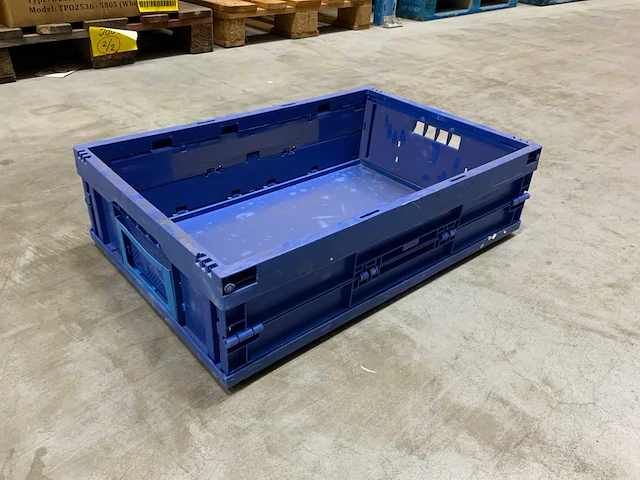 Inklapbare magazijnbak 600 x 400 x 170 (40x) - afbeelding 1 van  5