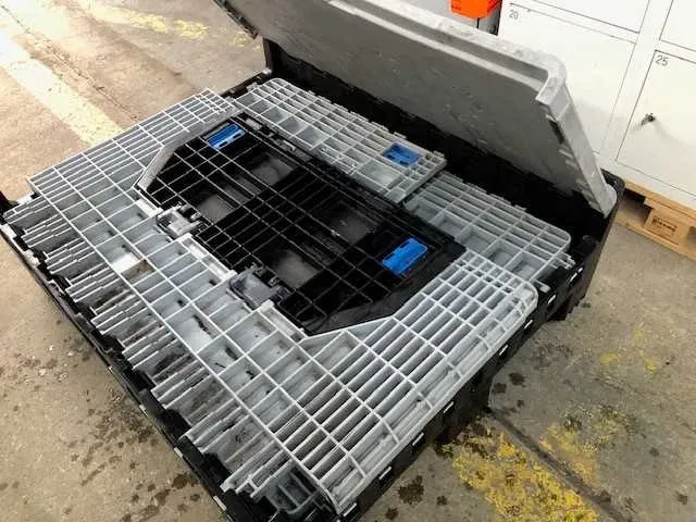 Inklapbare palletbox (5x) - afbeelding 3 van  13
