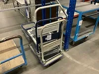Inklapbare plateauwagen (5x) - afbeelding 1 van  3