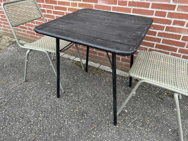 Inklapbare restauranttafel (8x) - afbeelding 1 van  4