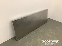 Inklapbare rvs werktafel - afbeelding 4 van  5