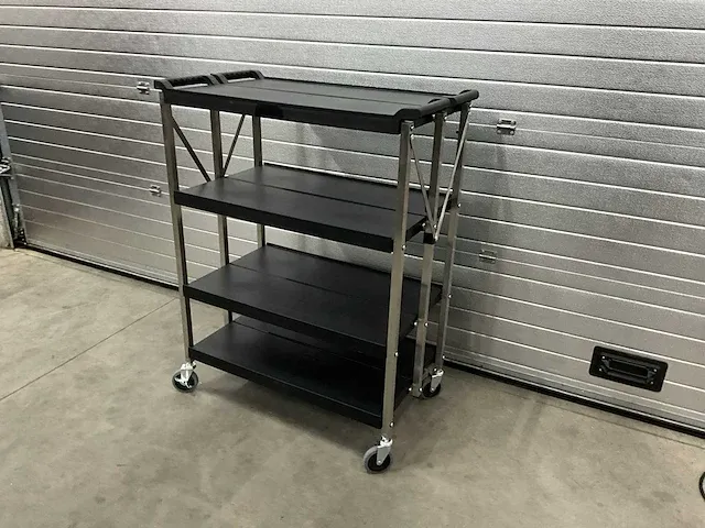Inklapbare serveerwagen - afbeelding 1 van  5
