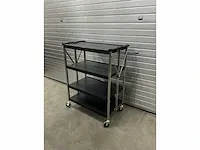 Inklapbare serveerwagen - afbeelding 2 van  5