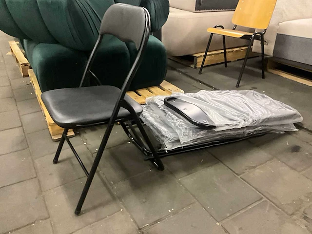 Inklapbare stoel (6x) - afbeelding 4 van  5