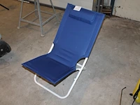 Inklapbare strandstoel. - afbeelding 1 van  2