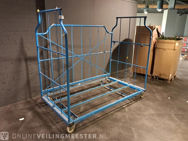 Inklapbare transportkar - afbeelding 1 van  3