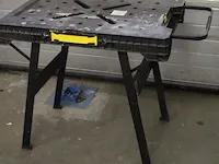Inklapbare werktafel stanley, afmeting werkblad 84,5 x 60cm - afbeelding 2 van  2
