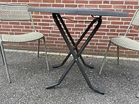 Inklapbareterrastafel (4x) - afbeelding 3 van  4