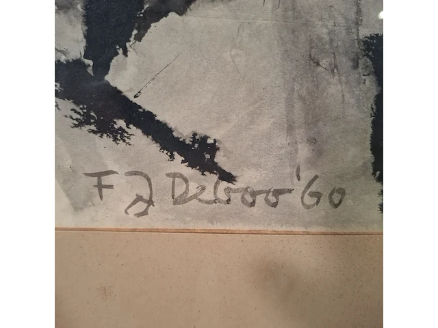 Inkt op papier, frans de boo, verslagen, 1960 - afbeelding 6 van  10