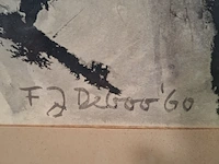 Inkt op papier, frans de boo, verslagen, 1960 - afbeelding 6 van  10