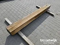 Inlands eiken balk 230x20x20 - afbeelding 5 van  5