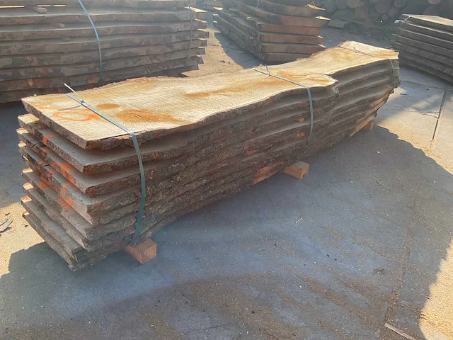 Inlands eiken stam 27 mm ca. 0,338 m³ - afbeelding 3 van  5