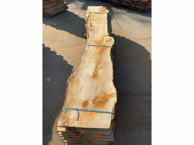 Inlands eiken stam 27 mm ca. 0,338 m³ - afbeelding 5 van  5