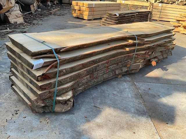 Inlands eiken stam 55 mm ca. 0,612 m³ - afbeelding 1 van  5