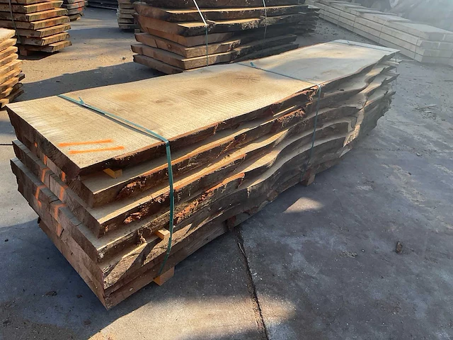 Inlands eiken stam 55 mm ca. 0,612 m³ - afbeelding 3 van  5