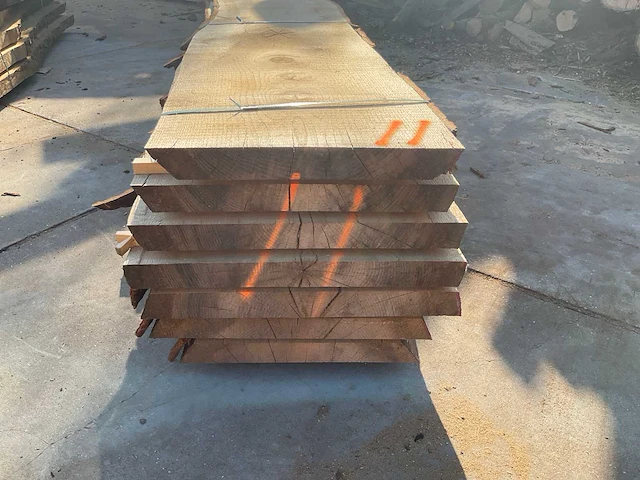 Inlands eiken stam 55 mm ca. 0,612 m³ - afbeelding 4 van  5