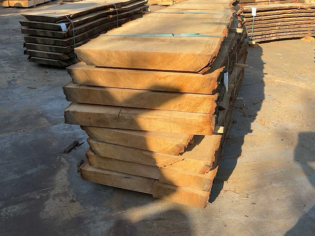Inlands eiken stam 75 mm ca. 0,790 m³ - afbeelding 2 van  5