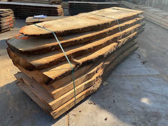 Inlands eiken stam 75 mm ca. 0,790 m³ - afbeelding 3 van  5
