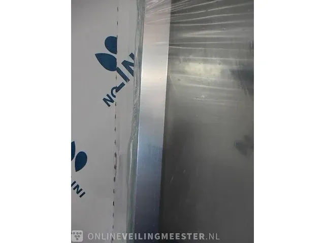 Inloop douchewand novellini, lunes, aluminium, , 200x90 - afbeelding 3 van  5