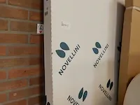 Inloop douchewand novellini, lunes, aluminium - afbeelding 1 van  4