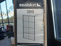 Inloopdouche, sealskin, soho, mat zwart - afbeelding 2 van  3