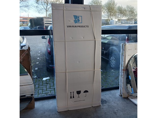 Inloopdouche, van rijn, st0490kp, mat zwart - afbeelding 1 van  3