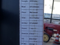 Inloopdouche, van rijn, st0490kp, mat zwart - afbeelding 3 van  3