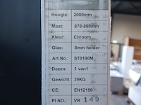 Inloopdouche, van rijn, sto190m, chroom - afbeelding 3 van  3