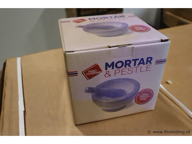 Inno cuisinno granieten vijzel met stamper - afbeelding 1 van  4