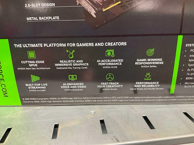 Inno3d geforce rtx 5080 videokaart - afbeelding 3 van  6