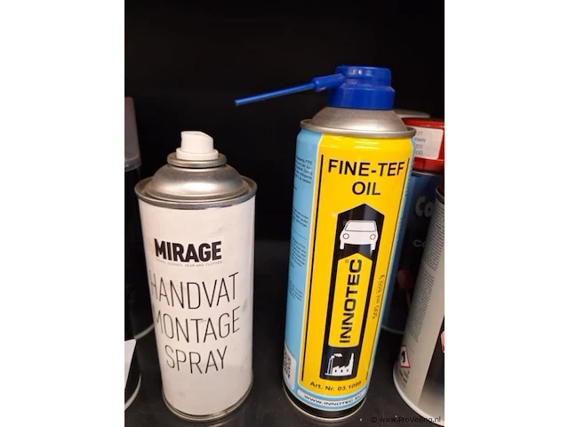 Innotech fine-tef oil spuitbus & mirage handvat montage spray - afbeelding 1 van  3