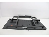 Innox mobidesk mobiel - dj meubel - zwart - solide basis - afbeelding 3 van  3