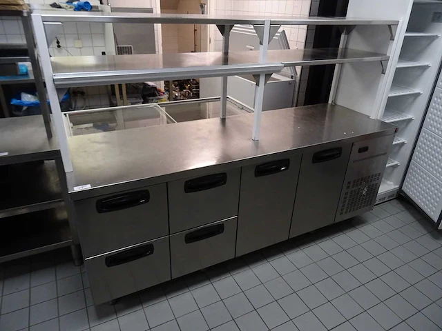 Inomak - pn2299 - koelwerkbank met opzetframe - afbeelding 1 van  6