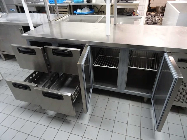 Inomak - pn2299 - koelwerkbank met opzetframe - afbeelding 3 van  6