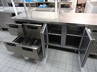 Inomak - pn2299 - koelwerkbank met opzetframe - afbeelding 3 van  6