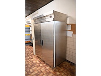 Inomak ce2140 dubbeldeurs rvs koelkast - afbeelding 2 van  7