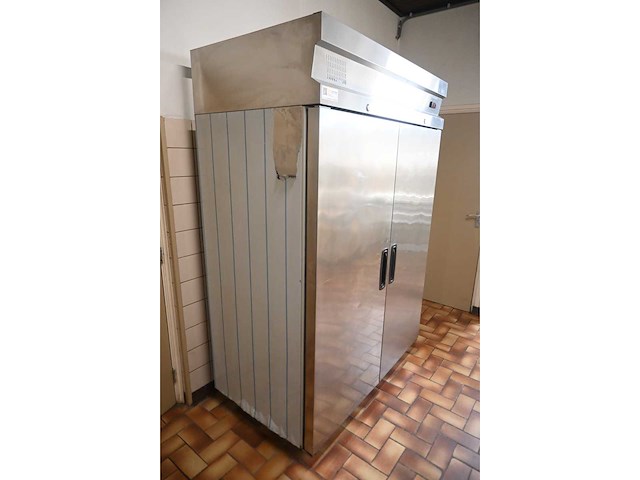 Inomak ce2140 dubbeldeurs rvs koelkast - afbeelding 3 van  7
