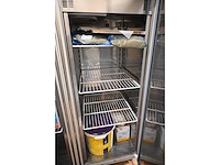 Inomak ce2140 dubbeldeurs rvs koelkast - afbeelding 6 van  7