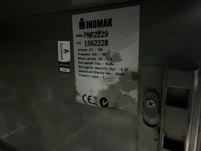 Inomak pnr2229 koelwerkbank - afbeelding 8 van  8
