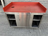 Inox - 120x70 - rvs snijtafel - afbeelding 2 van  3
