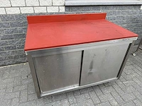 Inox - 120x70 - rvs snijtafel - afbeelding 1 van  3