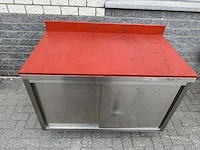Inox - 120x70 - rvs snijtafel - afbeelding 2 van  3
