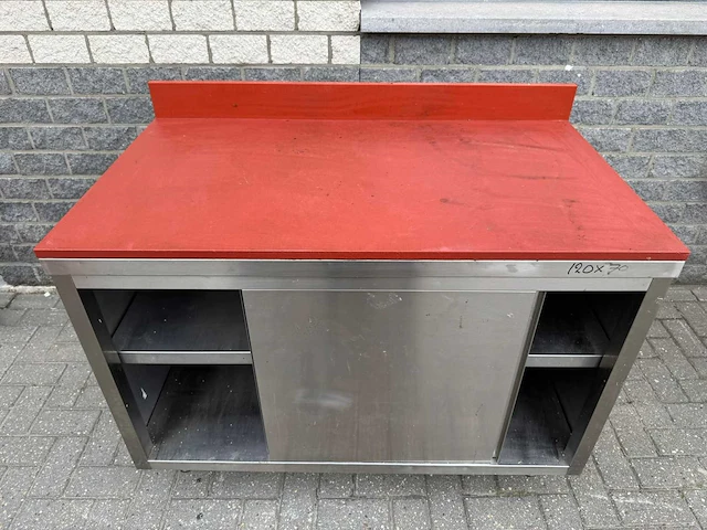 Inox - 120x70 - rvs snijtafel - afbeelding 3 van  3