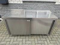 Inox - 150x70 - rvs werktafel - afbeelding 1 van  3